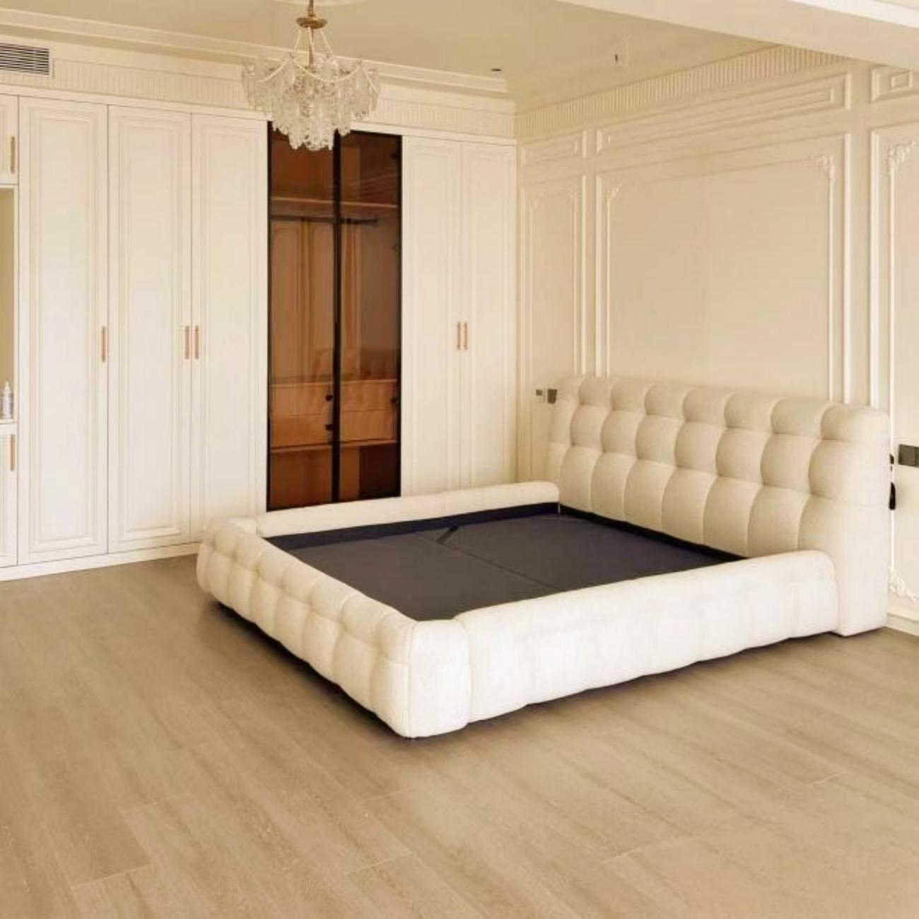 King Size Platform Bed - View 6