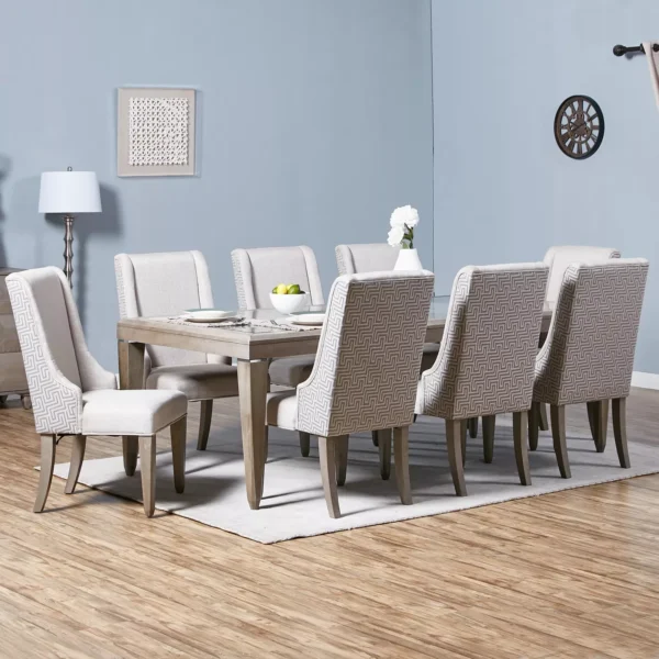 Polygon Top Dining Set